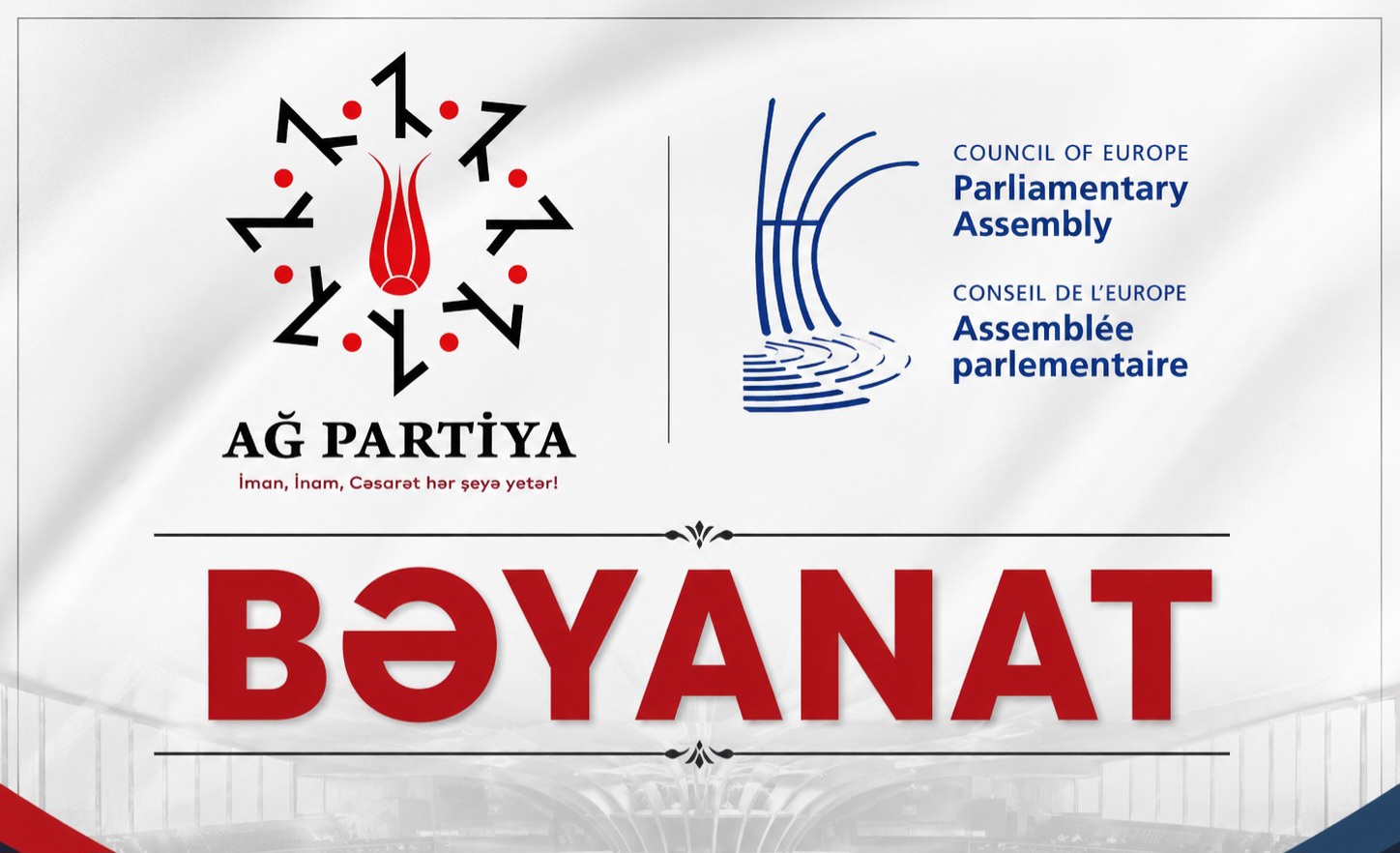 Ağ Partiyanın AŞPA-nın son sessiyasında qəbul edilən qətnamə barədə bəyanatı